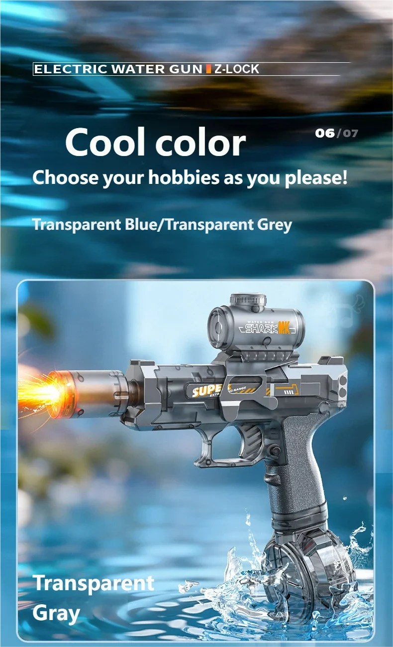HydroBlaze™ Electric Water Gun